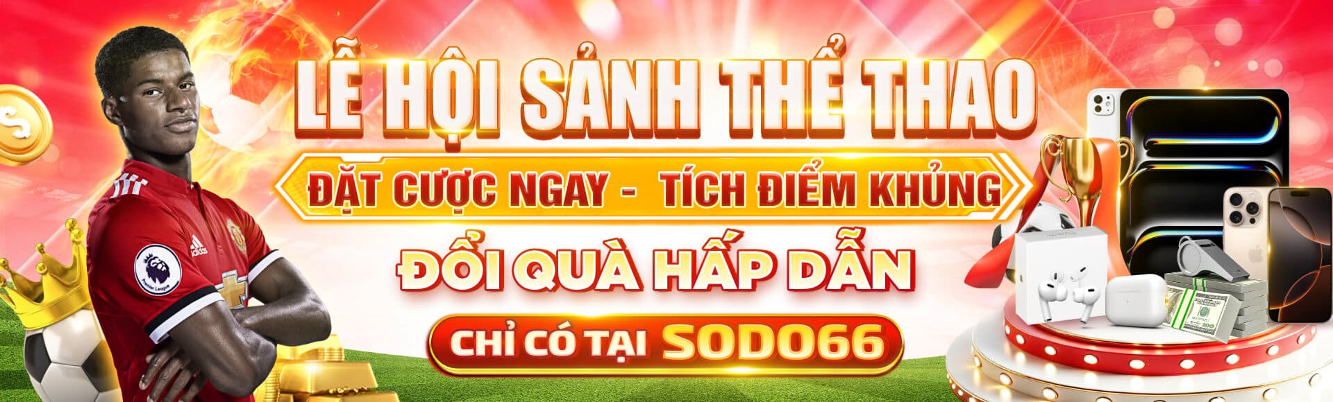 lễ hội thể thao tưng bừng nhận thưởng tại sodo66
