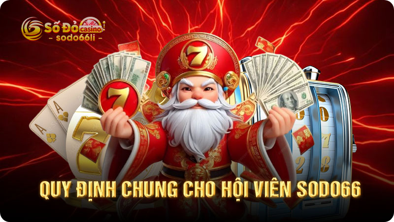 quy định chung cho hội viên sodo66